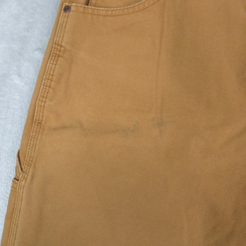 Dickies Carpenter Pants Mens‎ 34x32 Brown Duck Canvas Utility Workwear Gorpcore